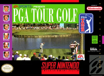 PGA Tour Golf (USA) (Rev 1) box cover front